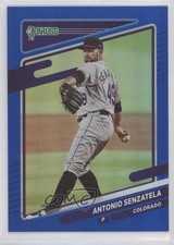 2021 Panini Donruss Holo Blue Antonio Senzatela #208 00gy