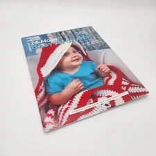 Crochet 24 HOUR BABY AFGHANS Pattern Booklet 16 Patterns Leisure Arts 2010