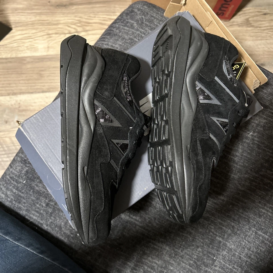 New Balance 57/40 Negro con Gore-Tex TechMen’s Talla 8 Nueva Caja Rota Foto 2 de 4