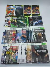 Original Authentic Xbox Xbox 360 Game Manuals Cover Case Artwork Inserts Lot