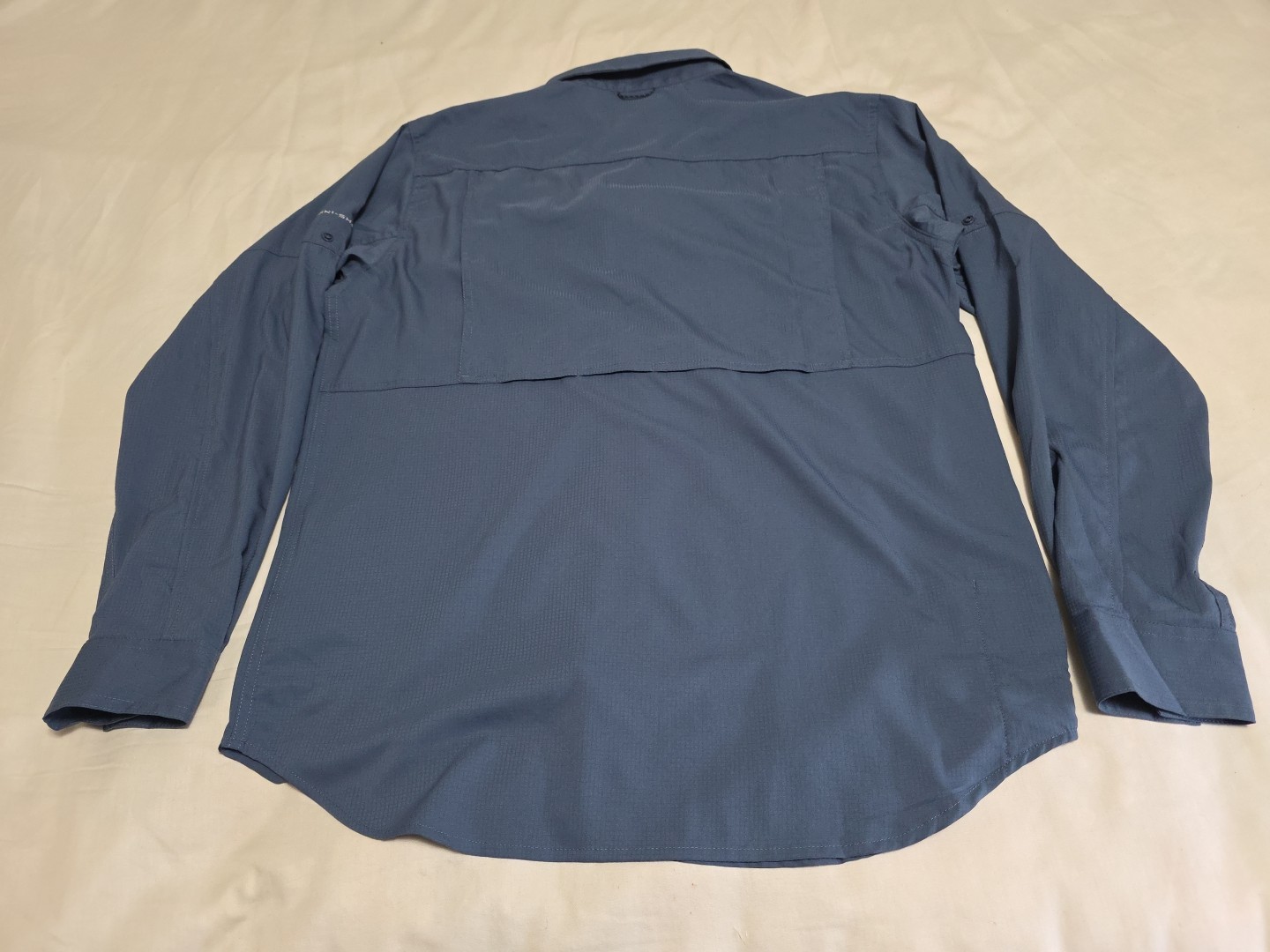 NEW Columbia Silver Ridge Utility Lite Blue Omni-Shade Long Sleeve Shirt Medium  thumbnail 3