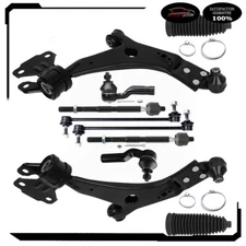 Suspension Control Arm Ball Joints Tie Rod Steering 10Pcs For 12-18 Ford Focus