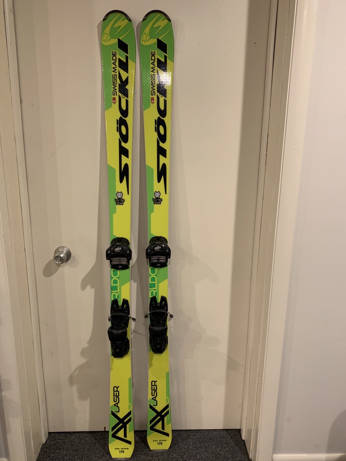 Stockli Laser AX 175cm with Tyrolia Attack bindings eBay