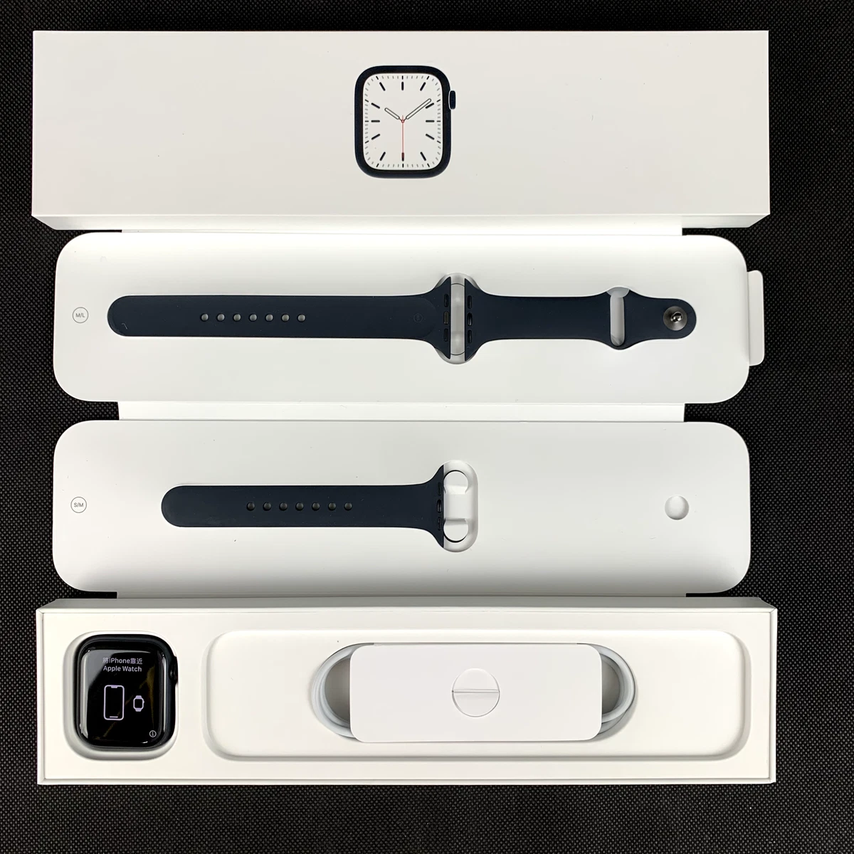 Apple Watch Series 7 (GPS) 45mm Midnight Aluminum with Midnight