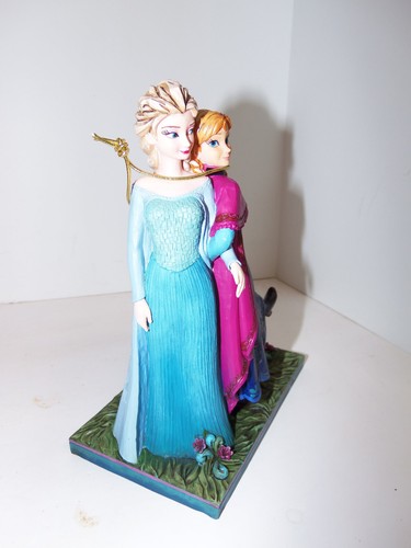 Disney Traditions Showcase Collec Elsa & Anna “SISTERS FOREVER” Frozen Jim Shore - Picture 8 of 10