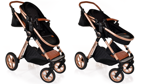 Baby Pram Buggy 3 in 1 Travel System Car Seat Folding Pushchair Reversible - Picture 11 of 117