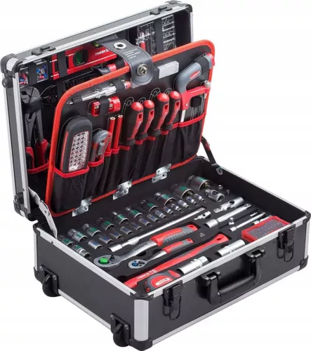 Conmetall Meister 156-tlg. Werkzeugtrolley - Schwarz - Bild 1 von 1