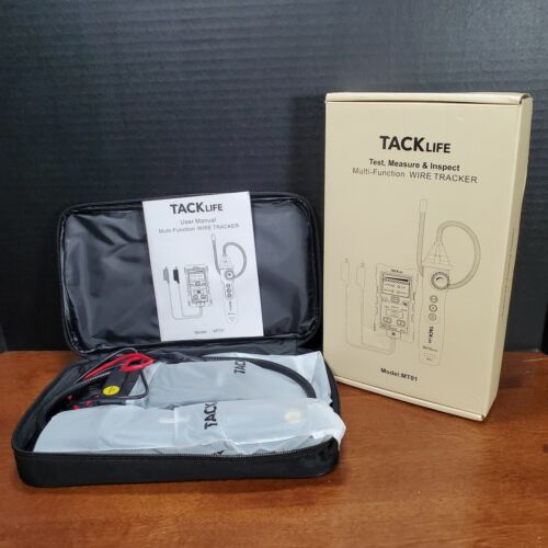 Tack Life Underground Multifunktions Kabel Tracker Tester MT01 mit Ohrhörern - Bild 4 von 7