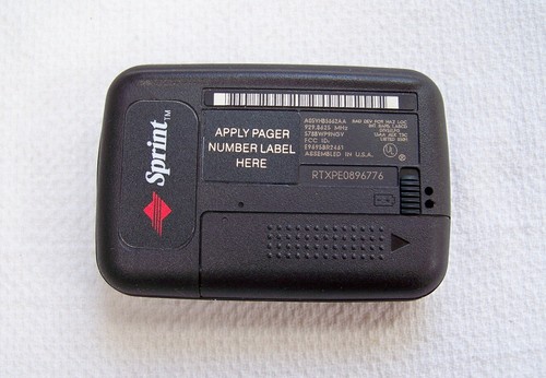 SPRINT Motorola ADVISOR GOLD FLX Optimax Holographic Display Alphanumeric Pager - Picture 6 of 10