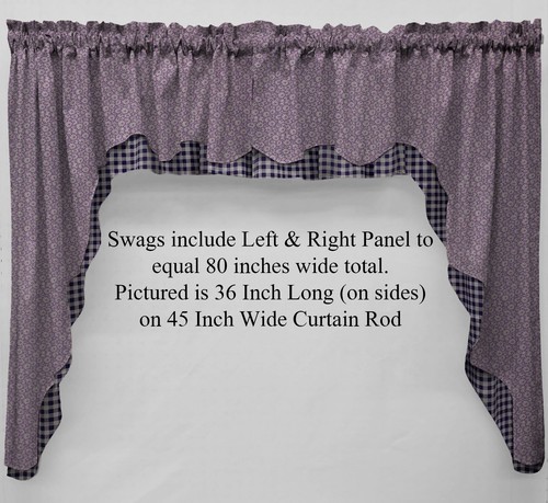 Crazy for Daisies Country Valances and Swags - Picture 10 of 35