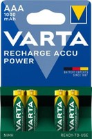 20 Varta 05703 Akku Aaa 1000Mah Recharge Accu Power Nimh Im 4Er Blister