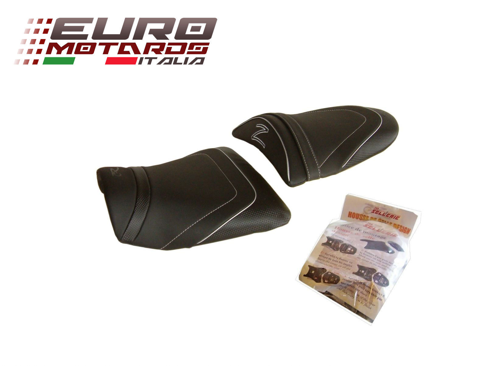 Housse sella Kawasaki Z750 2003-2006 Top Sellerie HSD1890 remplace votre revêtement usé