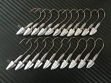 Bullet Jig Heads 1/8 1/4 oz Fishing Lures Soft Plastics Bream Gulp Nitro Shrimp