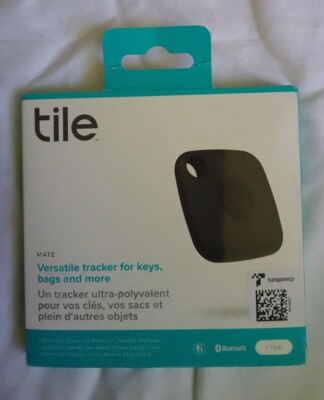 Tile - Mate - 1 Pack Bluetooth Tracker, Key Finder and Item Locator NEW