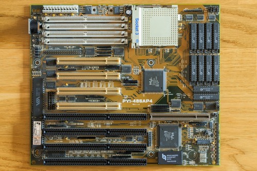 ASUS PVI-486AP4 Socket 3 Motherboard | Intel 420 EX Chipset PCI and VLB slots