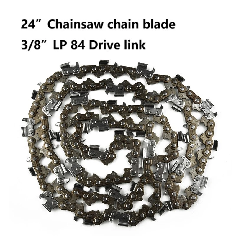 Durable 24 inch Chainsaw Saw Chain with 84 Links Replacement for Steel Models