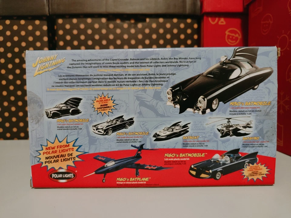 JOHNNY LIGHTNING KIT BATMOBILE 1960 SCALA 1:24 - Immagine 3 di 4