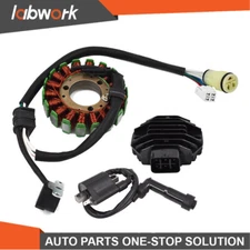 Labwork Stator Regulator Rectifier For Yamaha Raptor 660 Yfm660 Ignition Coil