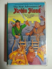The New Adventures Of Robin Hood VHS Clamshell 1995