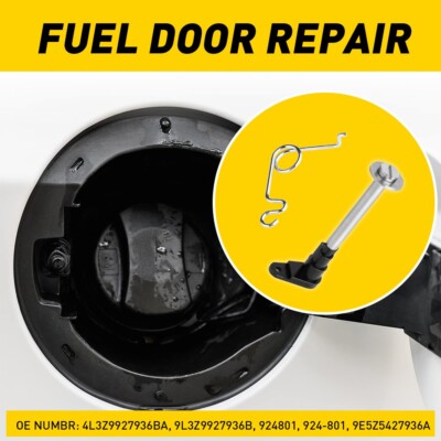 Fuel Door Repair Hinge Kit Loose Gas Permanent Cap For Ford F-150 - Foto 7