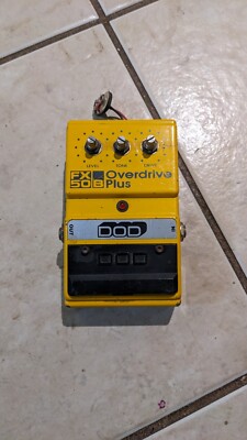 Vintage DOD Overdrive FX 50B PLUS Guitar Effects Pedal
