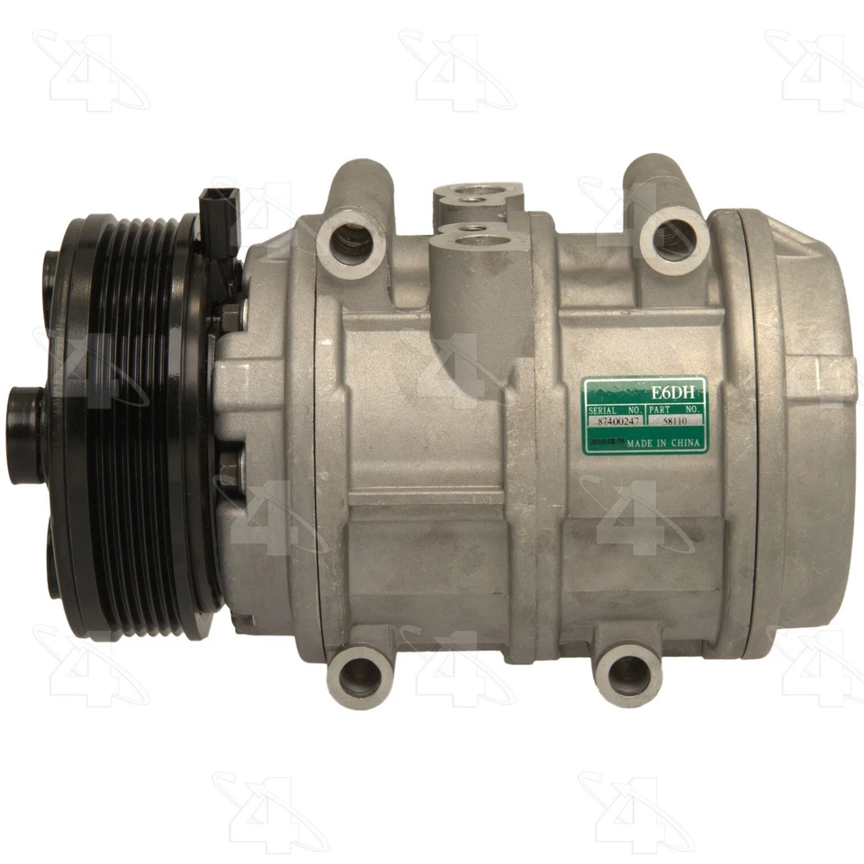 For 1987-1988 Ford Bronco A/C Compressor 4 Seasons 510MJ92  - Image 4 of 4