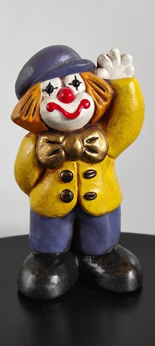 Thun Clown Pagliaccio Giacchetta Rossa Gialla, Fuori Produzione, Perfetto... - Foto 2 di 7