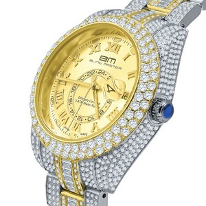 simulated diamond watches mens
