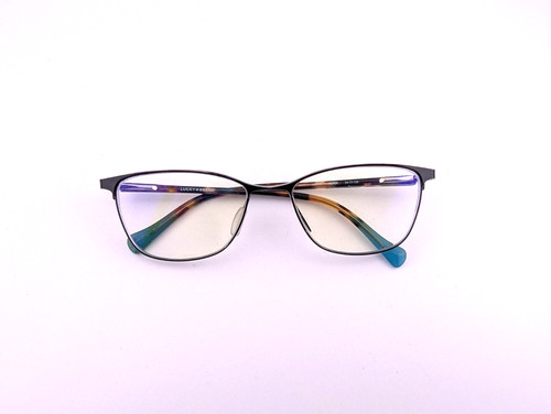 Lucky Brand Eyeglasses, Frames Only, D509, Black, 54-17-135, Metal, Full-Rim