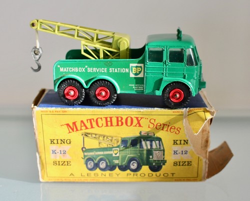 Matchbox King Size K-12 Heavy Breakdown Wreck Truck. VNM & Boxed - Picture 3 of 5