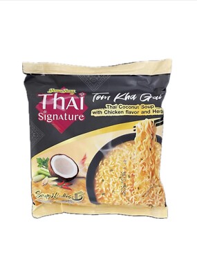 Yum Yum Thai Coconut Soup 100g Tom Kha Gai Instant Nudelsuppe Einzelpackug