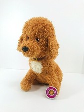 FANCY NANCY FRENCHY Puppy Dog plush 11" Barks Orange Brown Disney Junior Stuffed