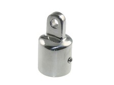 Edelstahl Endstück Endkappe Verdeckbeschlag  Bimini  für 20mm Rohr