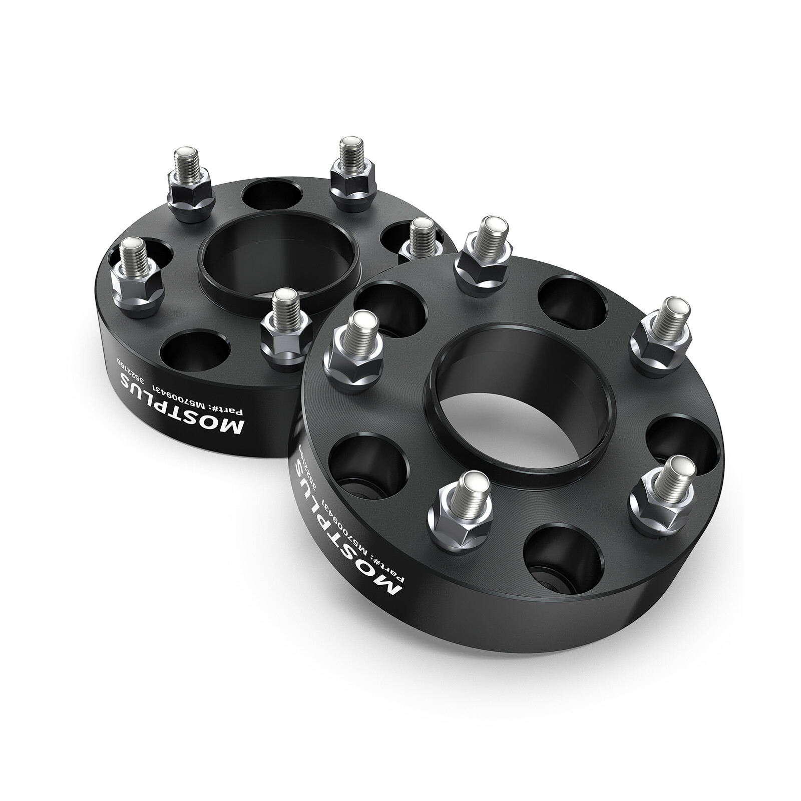 Set(4) 1.5" Hubcentric Wheel Spacer 5x5" For Jeep Wrangler JK Grand Cherokee WJ