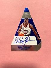 Eddie Johnson 2013-14 Panini Choice Crown Royale Blue Auto Autograph /49