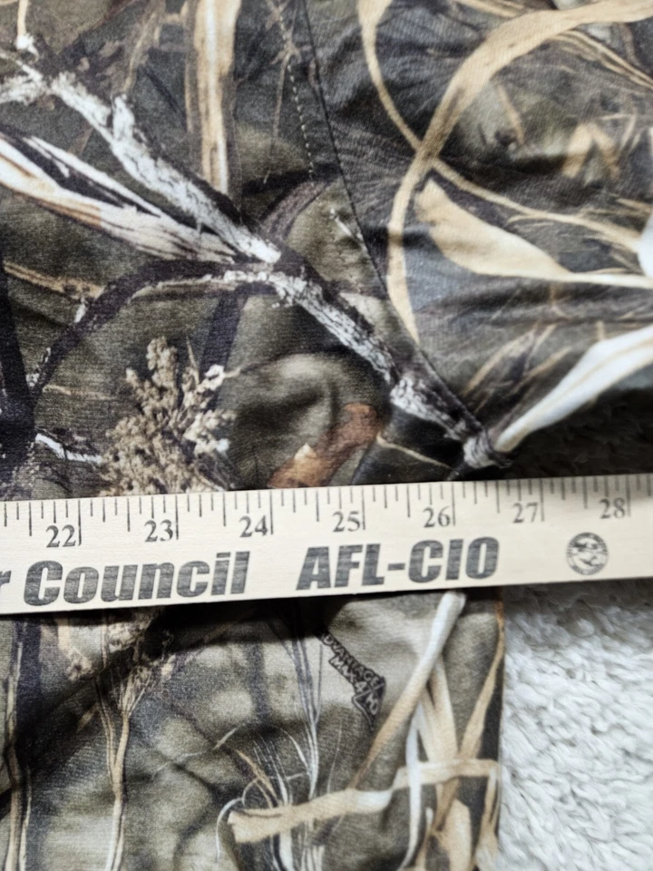Camo Hunting Jacket Vintage Hodgman Advantage Max-4 HD XXL Brown Full Zip - Image 4 of 4