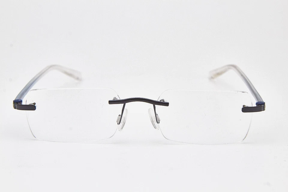 Y2K RODENSTOCK Gafas Sin Montura Hombre R4555 Marco Plástico Foto 2 de 4