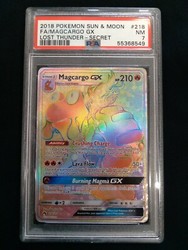 Magcargo GX 218/214 Lost Thunder Secret Rare