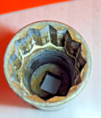 Snap-On S-360 6pt 1/2'' Drive 1-1/8'' Deep Impact Socket USA  1940s Vintage