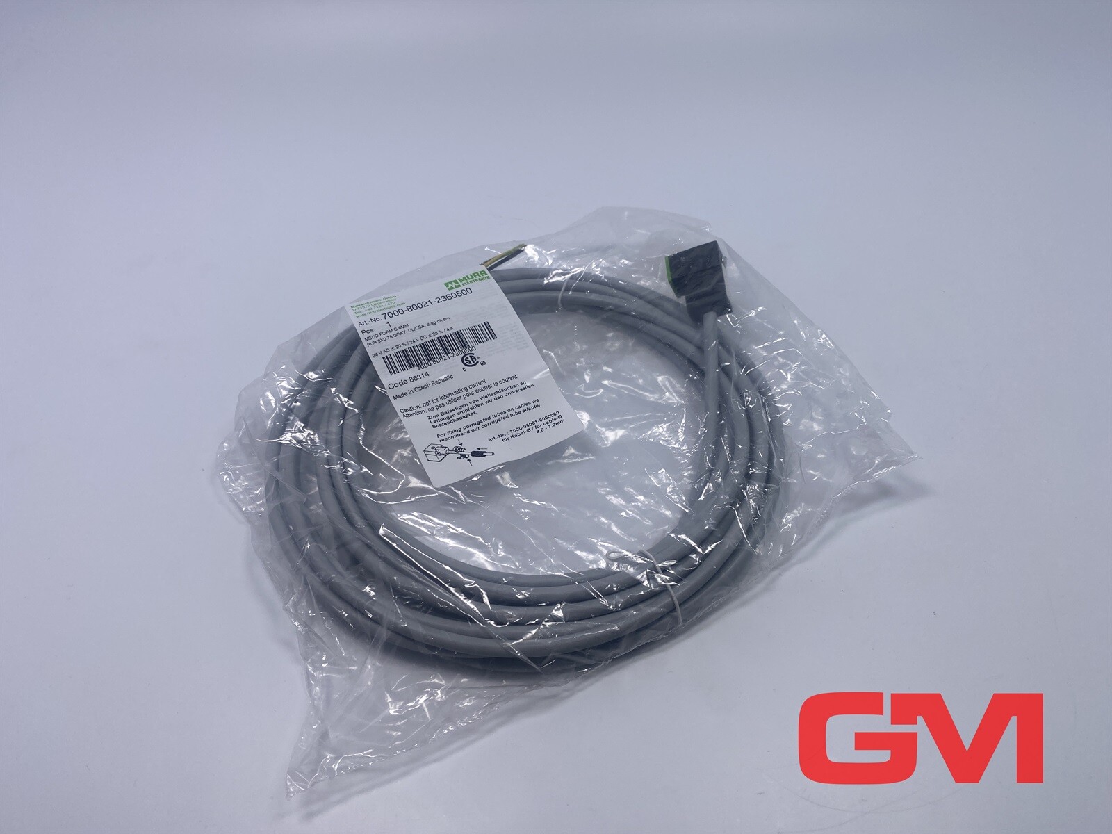 Murr Connection Cable 7000-80021-2360500 Valve Piece with Cable