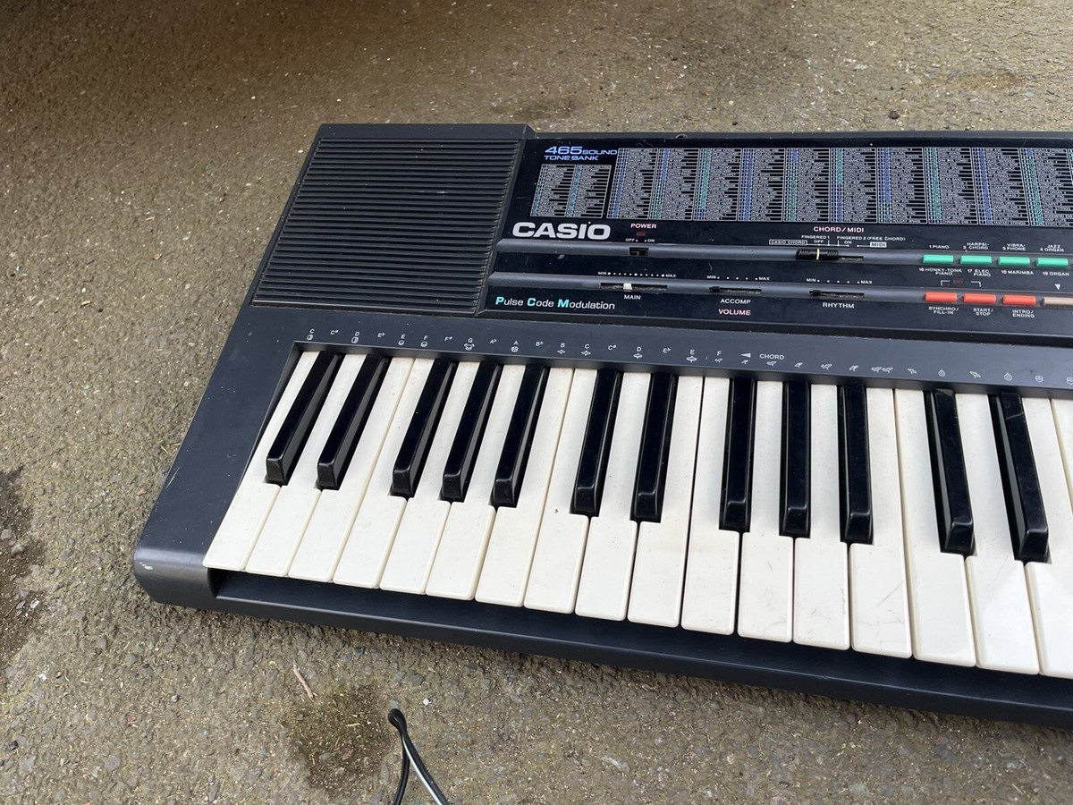 Casio 465 Sound Keyboard Tonebank CT-650 | eBay UK