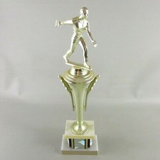 HORSESHOE TROPHY AWARD 15" TALL  Marble base