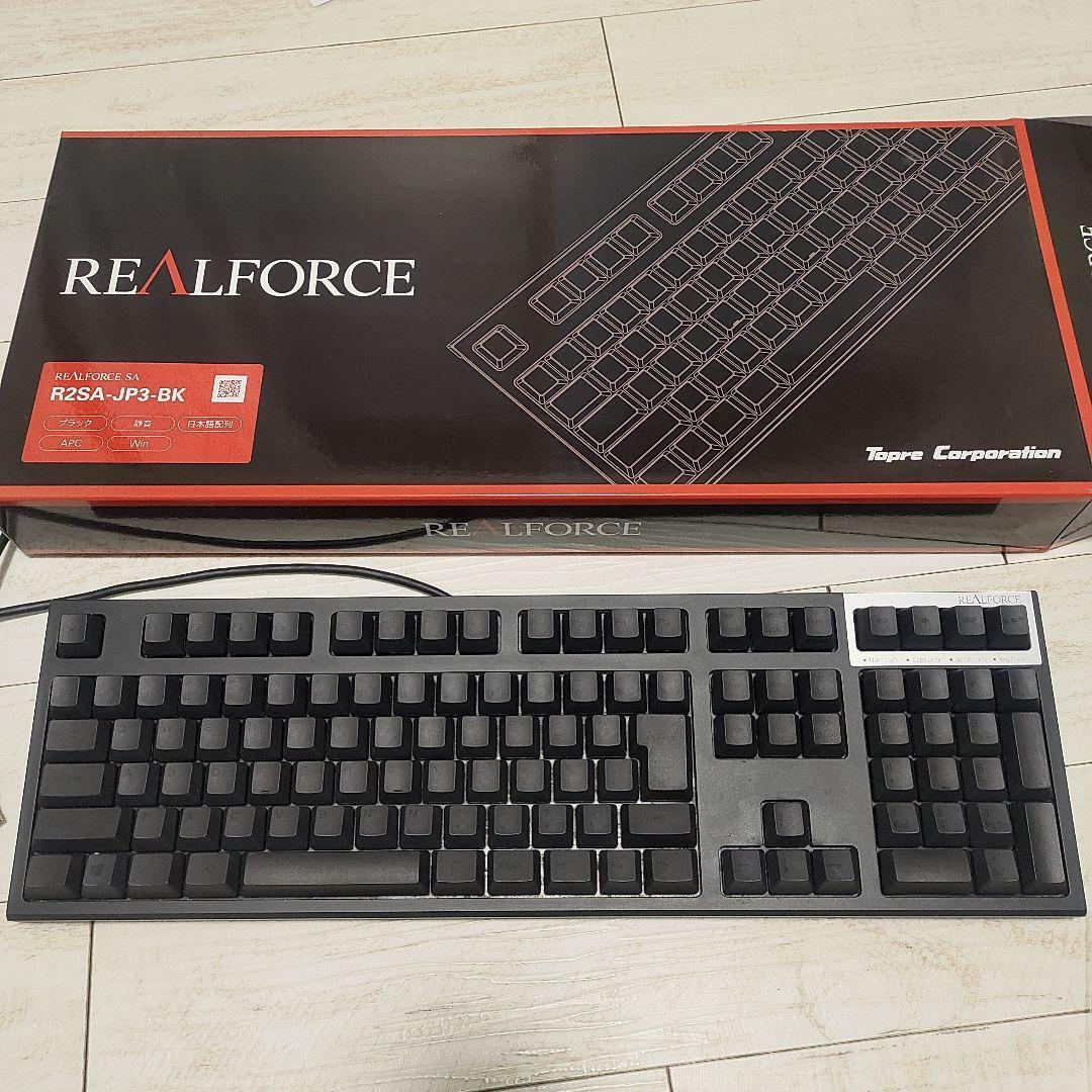 REALFORCE SA R2SA-JP3-BK 日本語配列 東プレREALFORCE R2SA-JP3-BK