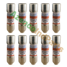 10PCS/Box New Ferraz Shawmut ATDR-15 ATDR15 ATDR 15A 600Vac Time Delay Fuse
