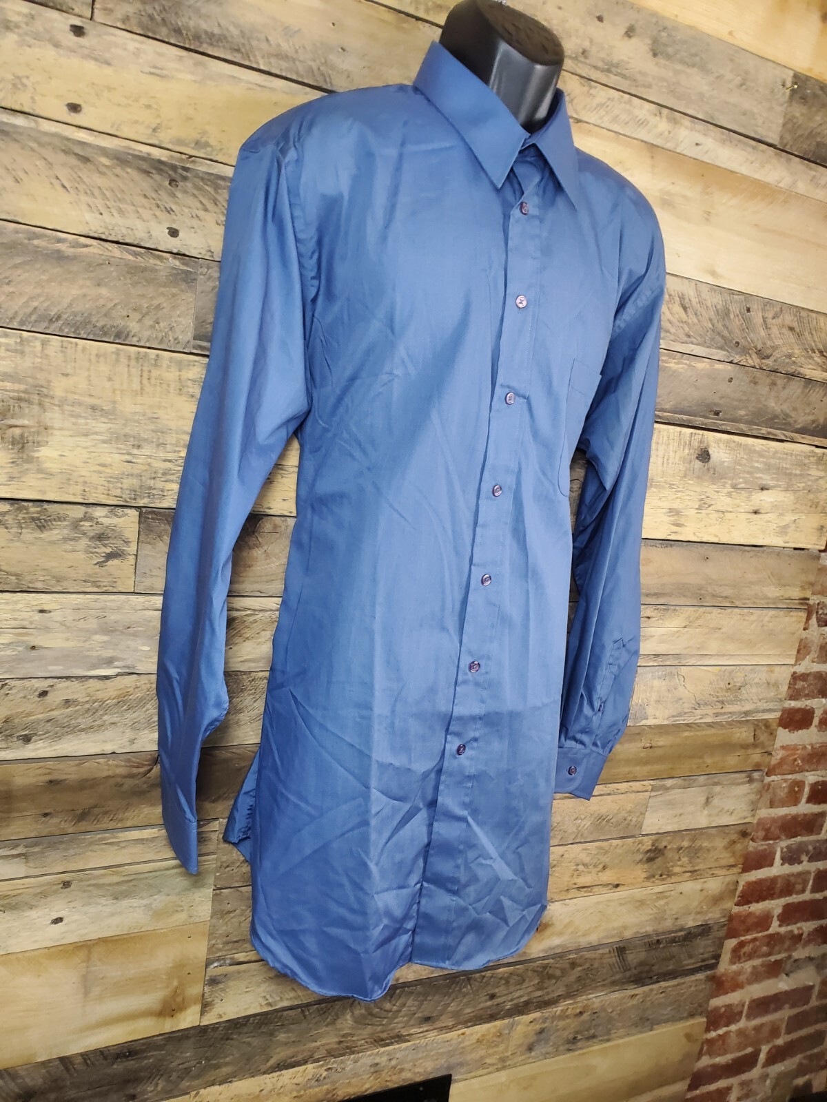 Modern Elements Button-Down Men Size XL Blue 17- … - image 3