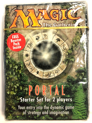 Magic the Gathering Portal 2-Player Starter Set 1997 WOC17000 - Damaged Box
