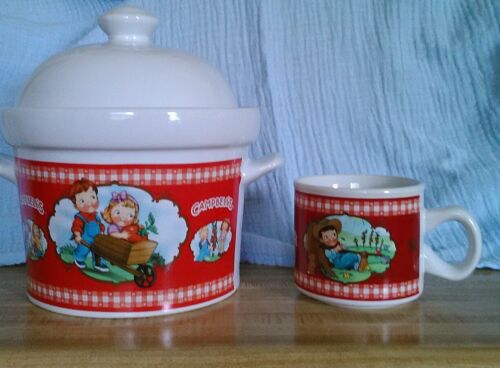 Campbell's Soup Kids Soup Tureen & Mug - Picture 1 of 8