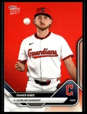 2025 Topps Now Road to Opening Day OD-63 Tanner Bibee Cleveland Guardians PR 451