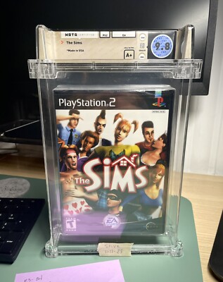 The Sims Playstation 2 WATA 9.8 A+ Black Label First Print 2002 POP 1 Sealed