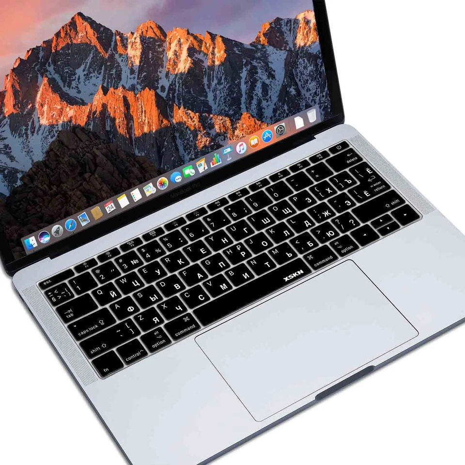 XSKN Russian Keyboard Cover for Macbook Pro 13.3 no Touch Bar/Macbook 12 inch - Image 4 of 4
